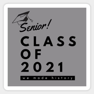 Class of 2021 Sticker